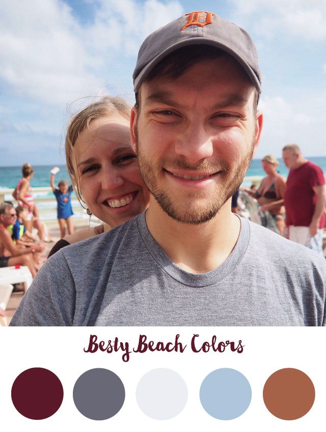 Besty Beach Color Palette - RKA ink