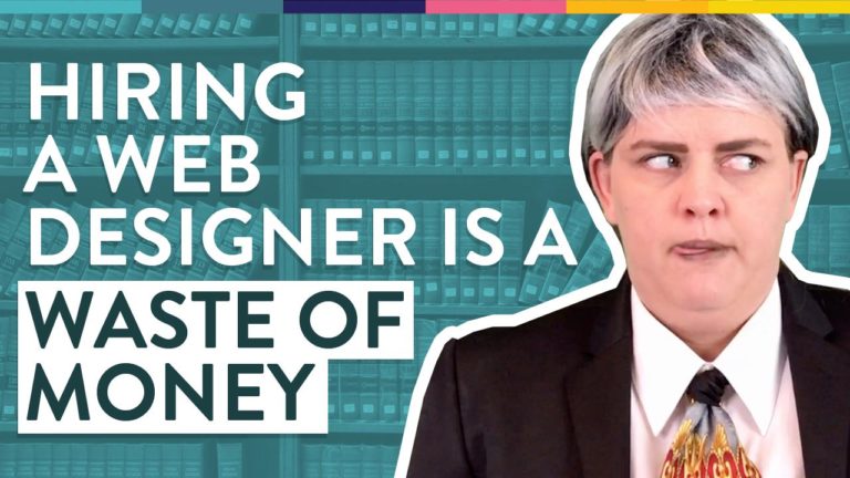 Why Hiring a Web Designer Is A Waste of Money