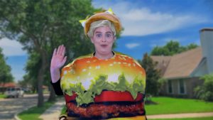 Talking hamburger Awkward Marketing