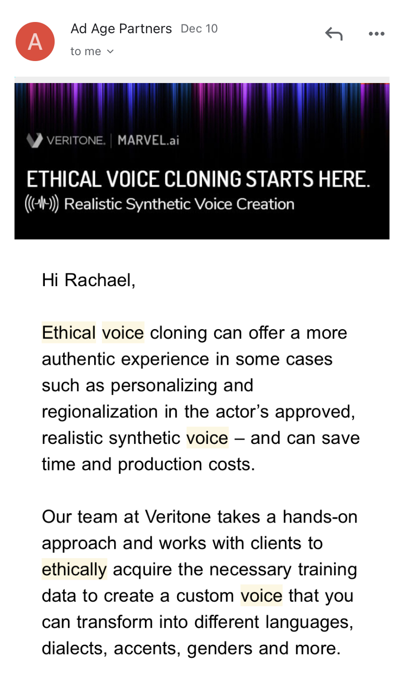 Ethical Voice Cloning Synthetic Media Deepfake Economy
