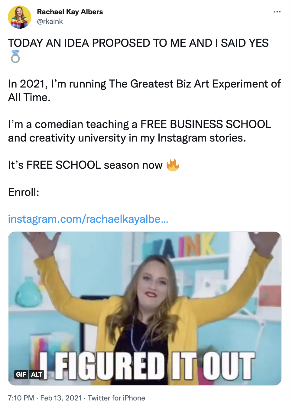 FREE SCHOOL why the cult of online business made me burn down my life rachael kay albers