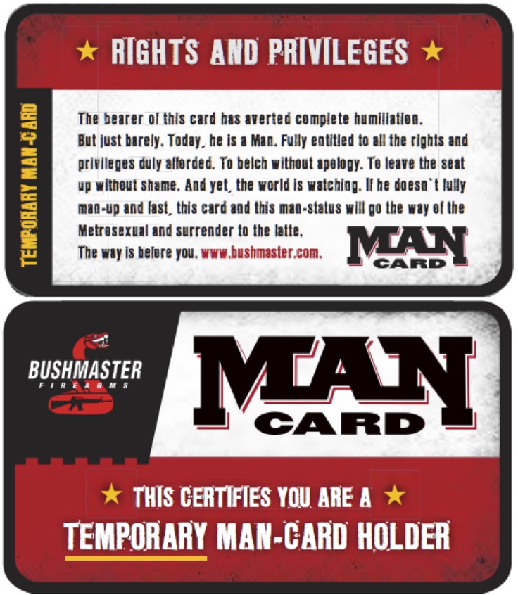 Man Card 2