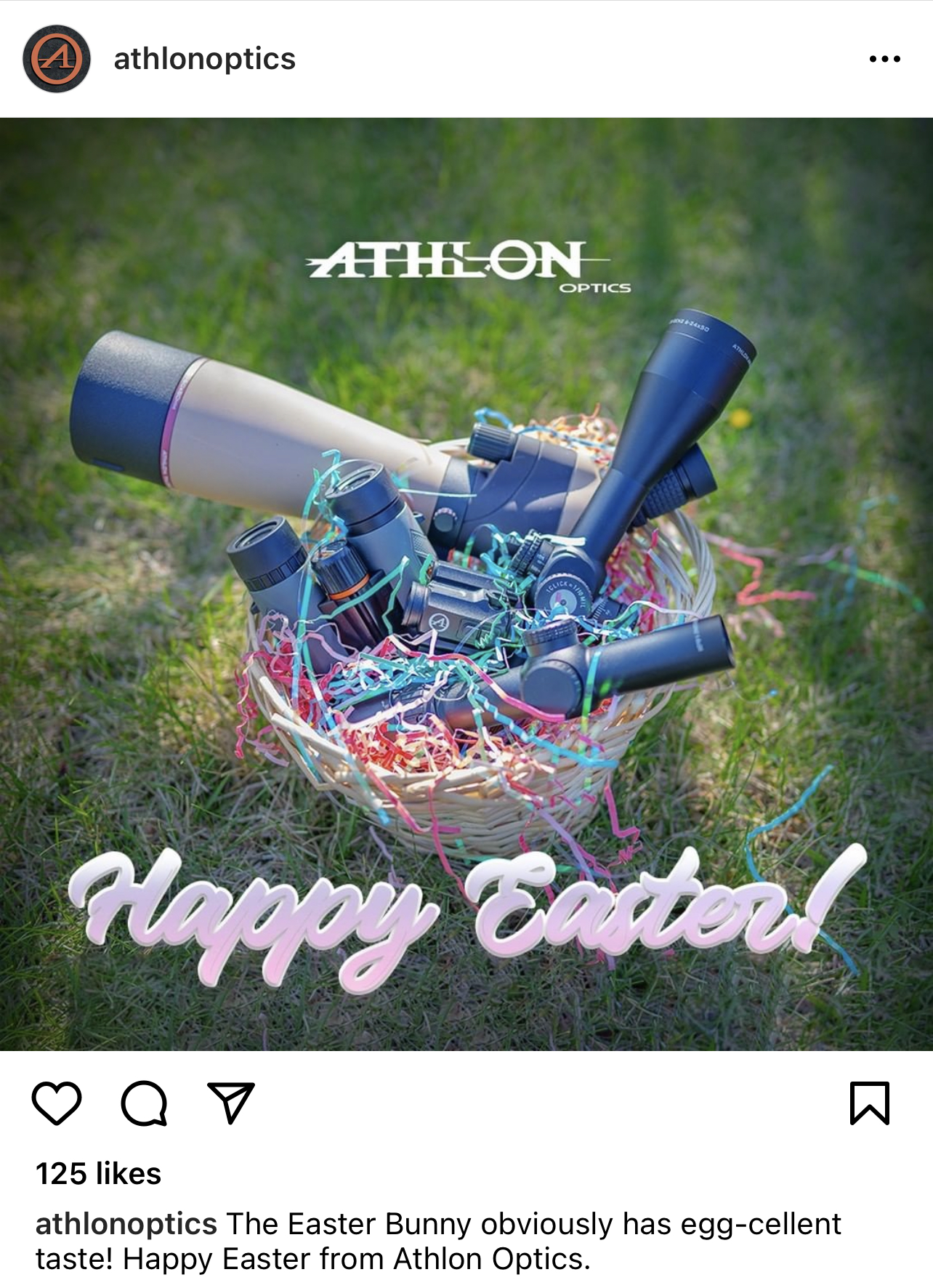 Marketing guns to kids - Easter baskets