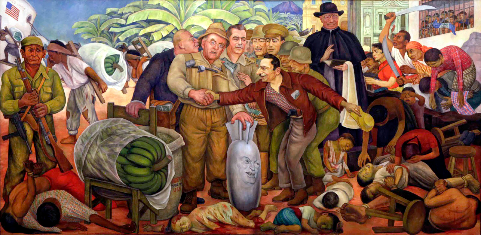 Gloriosa Victoria mural by Diego Rivera