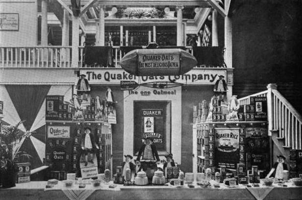 Quaker Oats exhibit, 1913