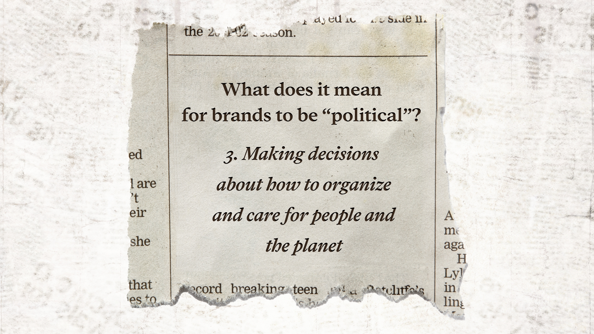 What does it mean for brands to be political - 3