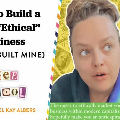 How to build a more ethical business and how I built mine