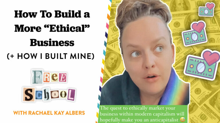 How to build a more ethical business and how I built mine
