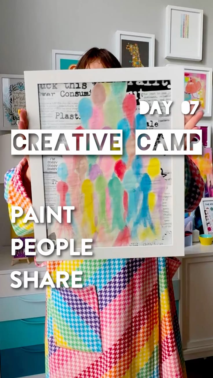 Creative Camp Day 7 - Paint, People, Share