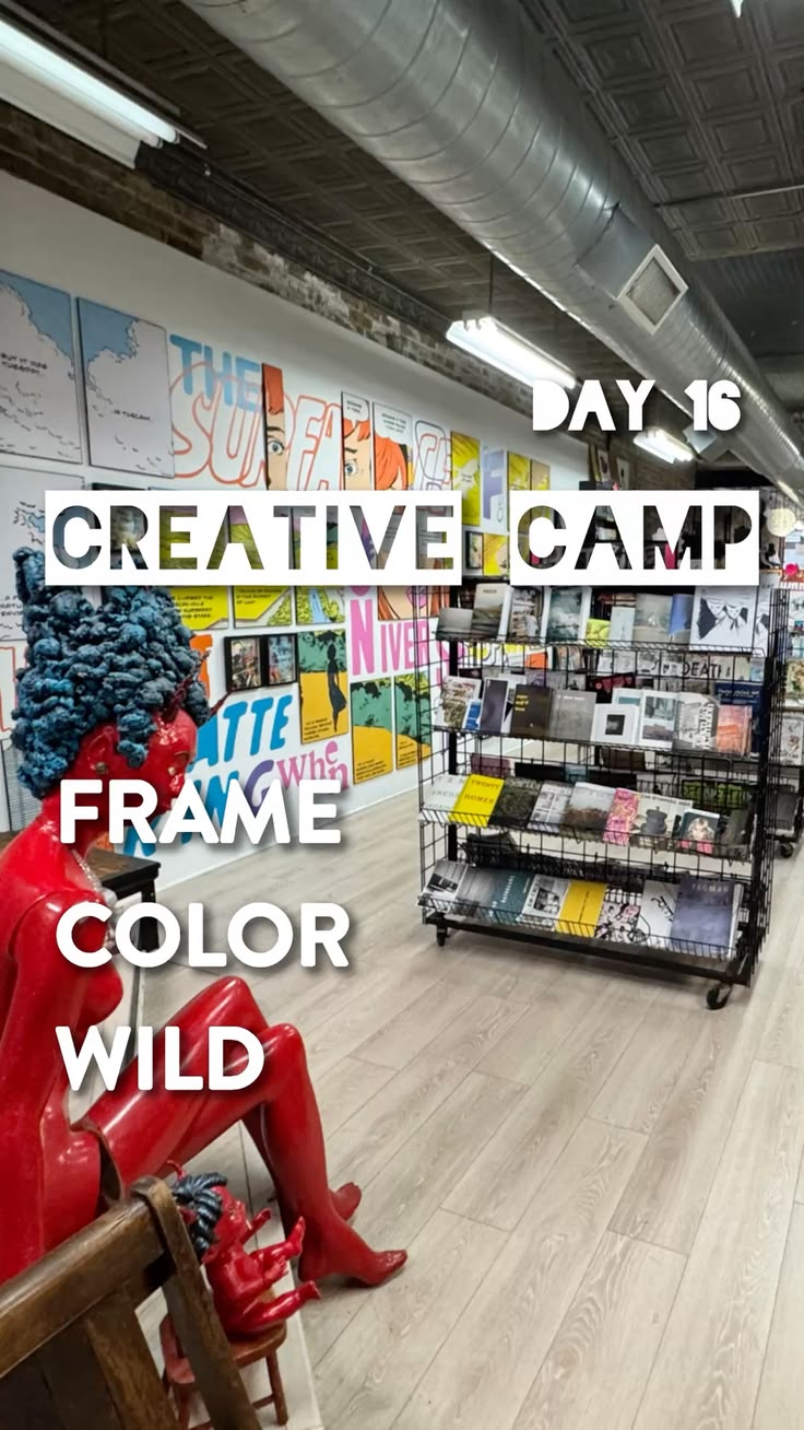 Day 16 of Creative Camp - Frame Color Wild