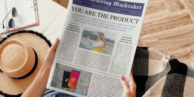 The Marketing Muckraker newspaper Rachael Kay ALbers